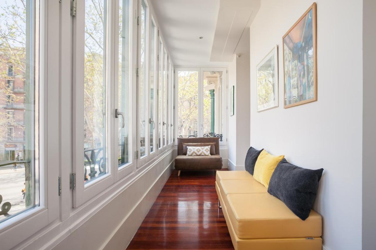 Ferienwohnung Art House Granvia Barcelona Exterior foto